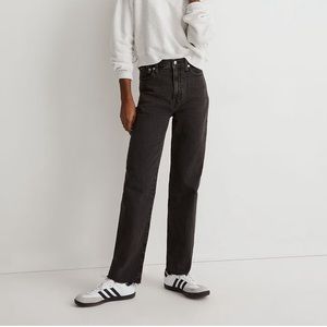 madewell The Perfect Vintage Straight Jean in Lunar Wash